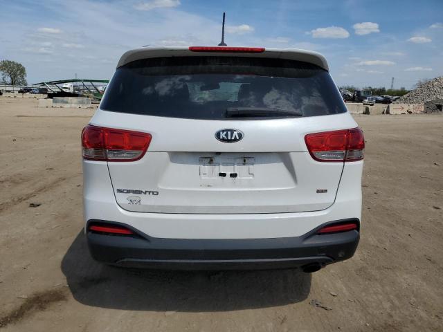 5XYPG4A31GG126947 - 2016 KIA SORENTO LX WHITE photo 6