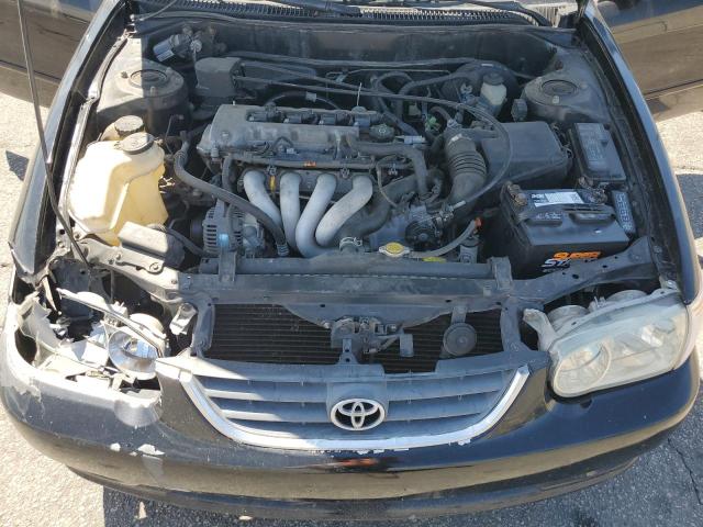 1NXBR12E11Z513650 - 2001 TOYOTA COROLLA CE BLACK photo 11