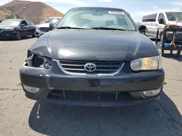 1NXBR12E11Z513650 - 2001 TOYOTA COROLLA CE BLACK photo 5