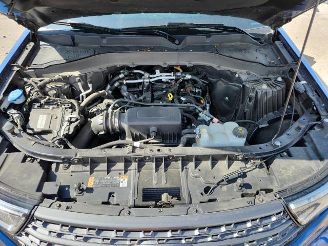 1FMSK8DH5NGB53971 - 2022 FORD EXPLORER XLT BLUE photo 12