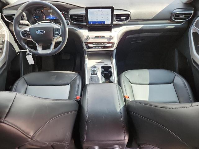 1FMSK8DH5NGB53971 - 2022 FORD EXPLORER XLT BLUE photo 8