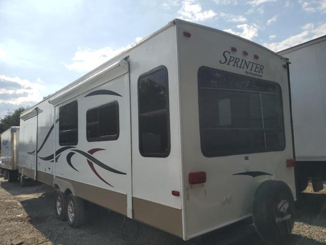 4YDT31023C1531359 - 2012 KEYSTONE SPRINTER WHITE photo 3