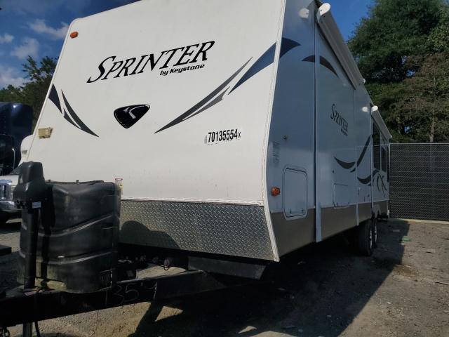 4YDT31023C1531359 - 2012 KEYSTONE SPRINTER WHITE photo 9