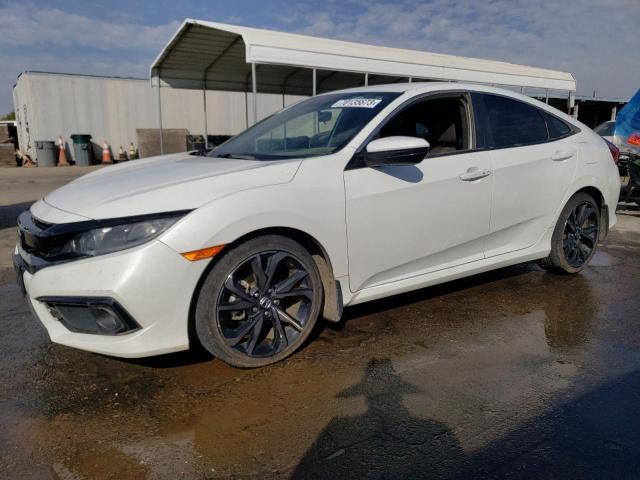 2HGFC2F88KH521901 - 2019 HONDA CIVIC SPORT 白色 照片 1