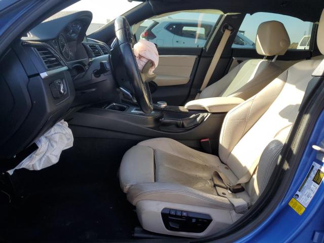 WBA4B1C50FD955291 - 2015 BMW 435 I GRAN COUPE BLUE photo 7