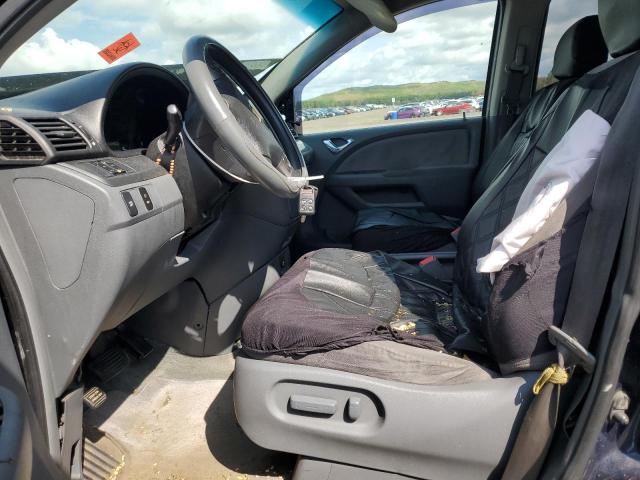 5FNRL384X5B047858 - 2005 HONDA ODYSSEY EX BLUE photo 7