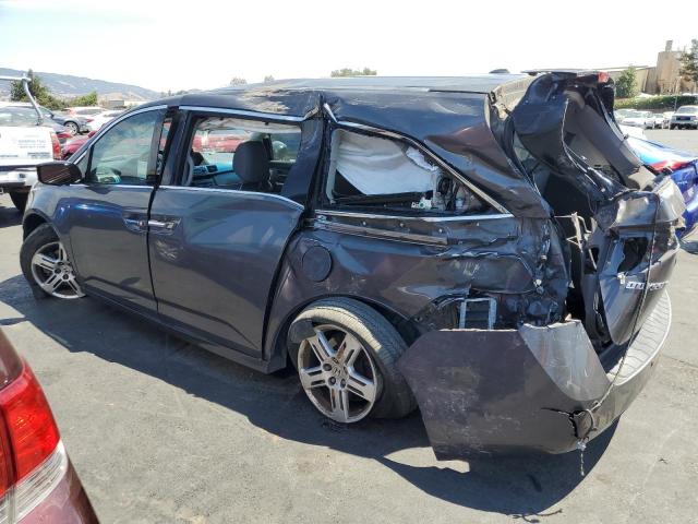 5FNRL5H91DB054493 - 2013 HONDA ODYSSEY TOURING CHARCOAL photo 2