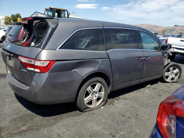 5FNRL5H91DB054493 - 2013 HONDA ODYSSEY TOURING CHARCOAL photo 3