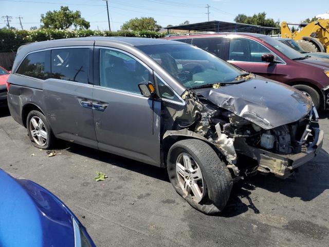 5FNRL5H91DB054493 - 2013 HONDA ODYSSEY TOURING CHARCOAL photo 4