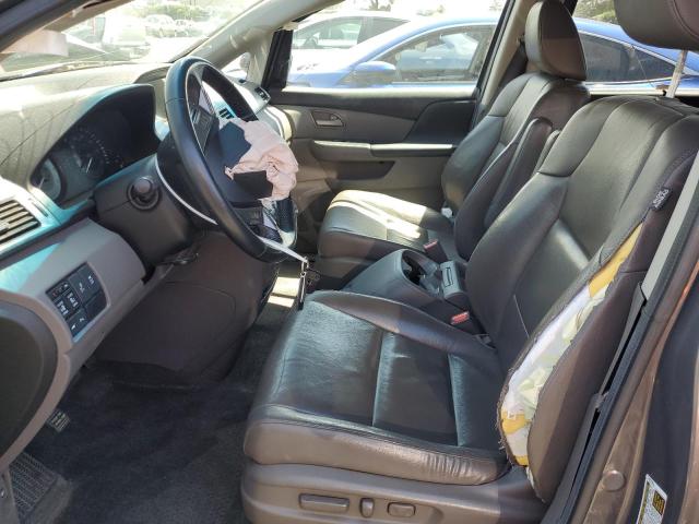 5FNRL5H91DB054493 - 2013 HONDA ODYSSEY TOURING CHARCOAL photo 7