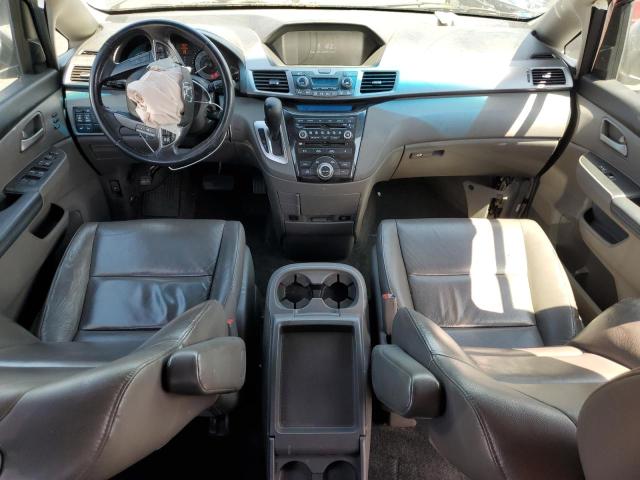 5FNRL5H91DB054493 - 2013 HONDA ODYSSEY TOURING CHARCOAL photo 8