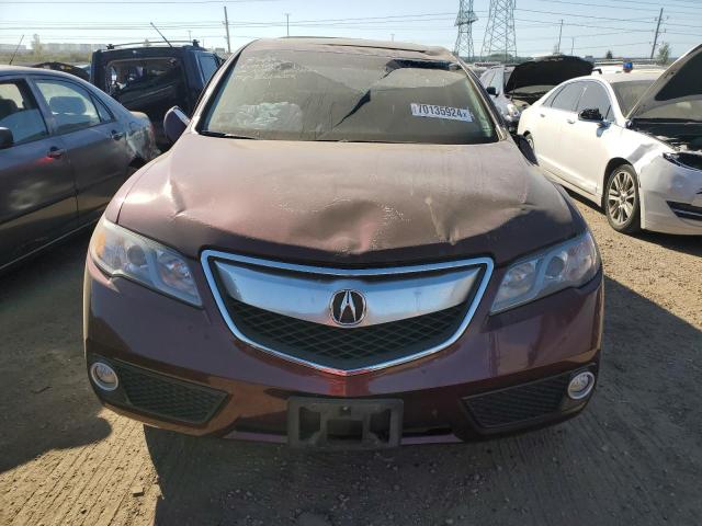 5J8TB4H53FL025370 - 2015 ACURA RDX TECHNOLOGY BURGUNDY photo 5