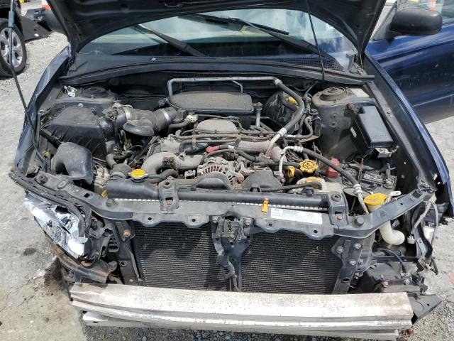 JF1SG63656H758116 - 2006 SUBARU FORESTER 2.5X BLUE photo 12