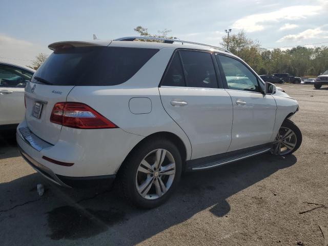 4JGDA5HB6EA342261 - 2014 MERCEDES-BENZ ML 350 4MATIC WHITE photo 3