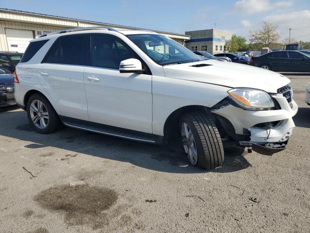 4JGDA5HB6EA342261 - 2014 MERCEDES-BENZ ML 350 4MATIC WHITE photo 4