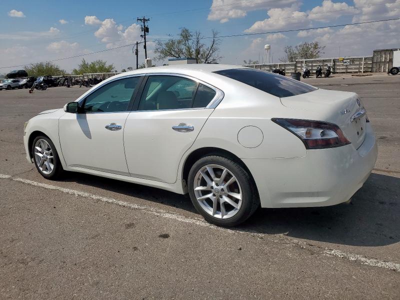 1N4AA5APXEC456867 - 2014 NISSAN MAXIMA S WHITE photo 2