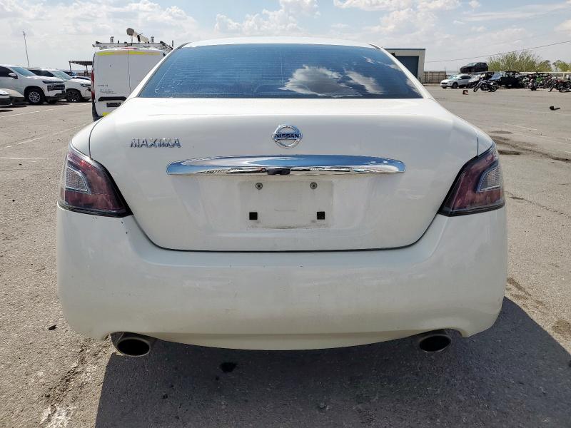 1N4AA5APXEC456867 - 2014 NISSAN MAXIMA S WHITE photo 6