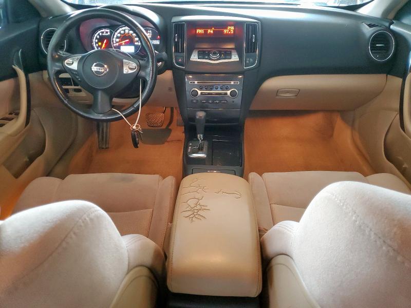 1N4AA5APXEC456867 - 2014 NISSAN MAXIMA S WHITE photo 8