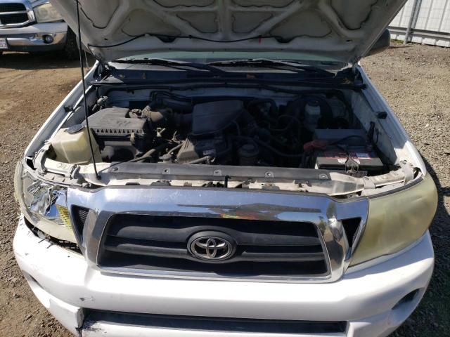 5TETX22N75Z061611 - 2005 TOYOTA TACOMA ACCESS CAB თეთრი ფოტო 11