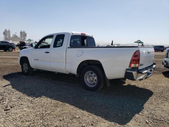 5TETX22N75Z061611 - 2005 TOYOTA TACOMA ACCESS CAB თეთრი ფოტო 2