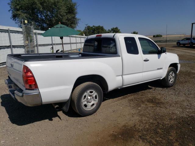 5TETX22N75Z061611 - 2005 TOYOTA TACOMA ACCESS CAB თეთრი ფოტო 3