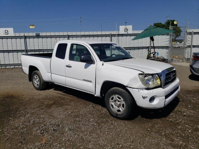 5TETX22N75Z061611 - 2005 TOYOTA TACOMA ACCESS CAB თეთრი ფოტო 4