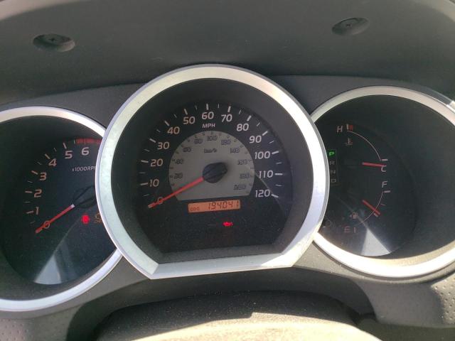 5TETX22N75Z061611 - 2005 TOYOTA TACOMA ACCESS CAB თეთრი ფოტო 9