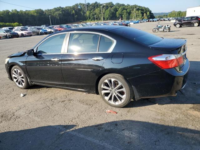 1HGCR2F5XDA220250 - 2013 HONDA ACCORD SPORT შავი ფოტო 2