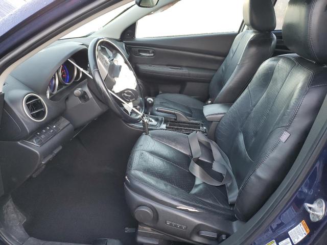 1YVHP82AX95M33144 - 2009 MAZDA 6 I أزرق صورة 7