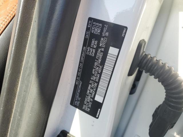 YV1622FS6C2104407 - 2012 VOLVO S60 T5 თეთრი ფოტო 12