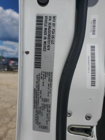 3C4NJDCNXST511674 - 2025 JEEP COMPASS LIMITED Beyaz fotoğraf 12