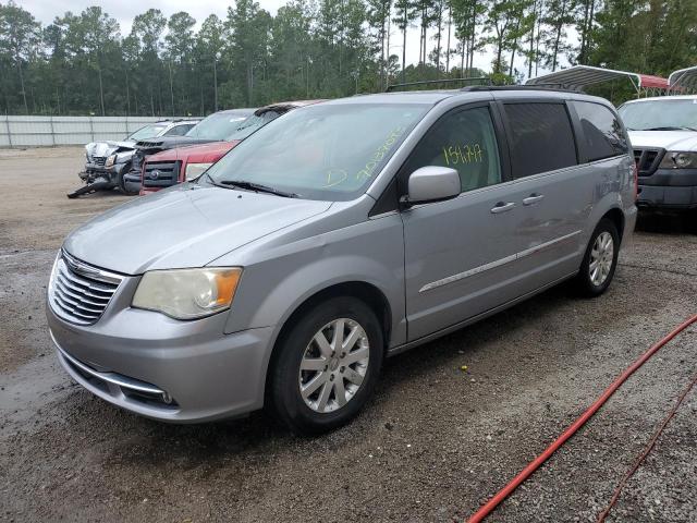 2C4RC1BG1ER275226 - 2014 CHRYSLER TOWN & COU TOURING GRAY photo 1