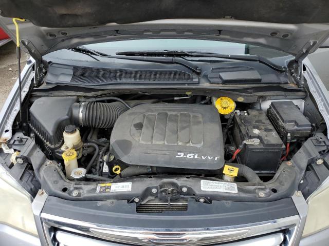 2C4RC1BG1ER275226 - 2014 CHRYSLER TOWN & COU TOURING GRAY photo 12