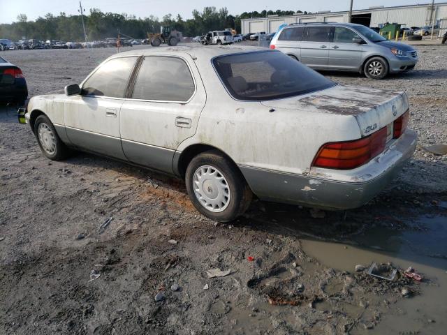 JT8UF11E7L0041020 - 1990 LEXUS LS 400 WHITE photo 2