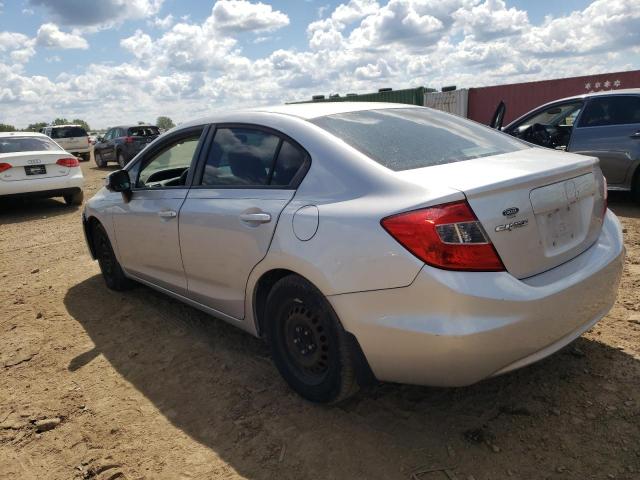 19XFB2F56CE095551 - 2012 HONDA CIVIC LX 银色 照片 2