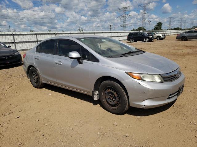 19XFB2F56CE095551 - 2012 HONDA CIVIC LX 银色 照片 4