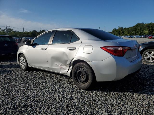 5YFBURHE4KP903553 - 2019 TOYOTA COROLLA L 银色 照片 2