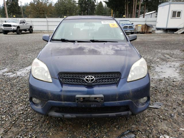 2T1KR32E65C332708 - 2005 TOYOTA COROLLA MA XR BLUE photo 5