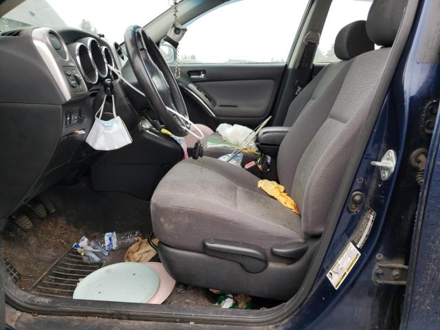 2T1KR32E65C332708 - 2005 TOYOTA COROLLA MA XR BLUE photo 7