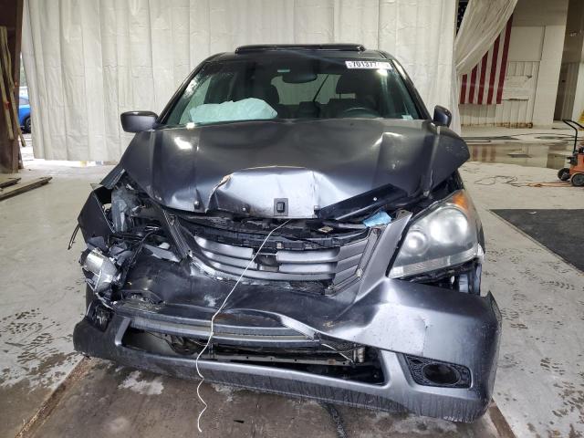 5FNRL3H99AB061403 - 2010 HONDA ODYSSEY TOURING GRAY photo 5