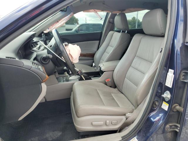 1HGCP3F80BA000554 - 2011 HONDA ACCORD EXL BLUE photo 7