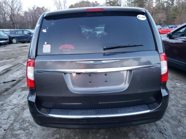 2C4RC1BG1FR646208 - 2015 CHRYSLER TOWN & COU TOURING GRAY photo 6