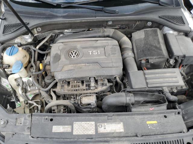 1VWAT7A36FC072144 - 2015 VOLKSWAGEN PASSAT S SILVER photo 11