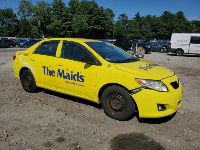 2T1BU4EE4AC375681 - 2010 TOYOTA COROLLA BASE 黄色 照片 4
