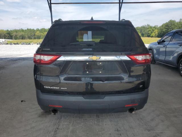 1GNEVGKW3KJ260124 - 2019 CHEVROLET TRAVERSE LT BLACK photo 6