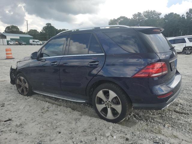 4JGDA5JB8JB202033 - 2018 MERCEDES-BENZ GLE 350 Синій фото 2