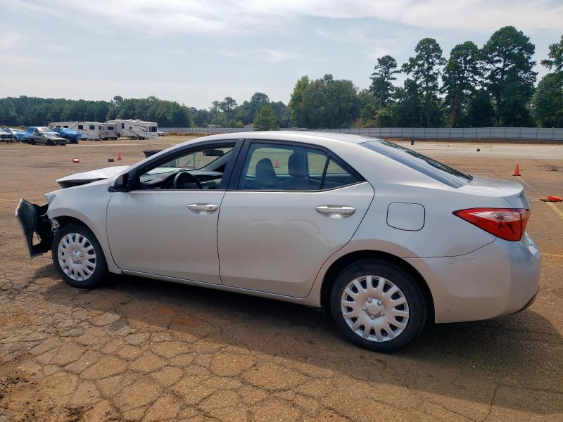 5YFBURHE5KP881207 - 2019 TOYOTA COROLLA L SILVER photo 2