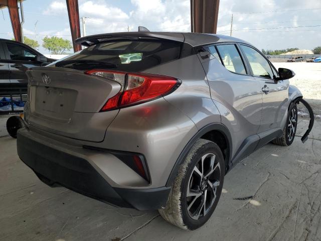 JTNKHMBX5K1044006 - 2019 TOYOTA C-HR XLE Argent photo 3