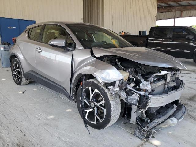 JTNKHMBX5K1044006 - 2019 TOYOTA C-HR XLE Argent photo 4