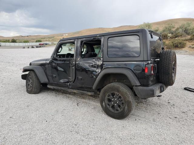 1C4HJXDM3NW257308 - 2022 JEEP WRANGLER UNLIMITED SPORT შავი ფოტო 2